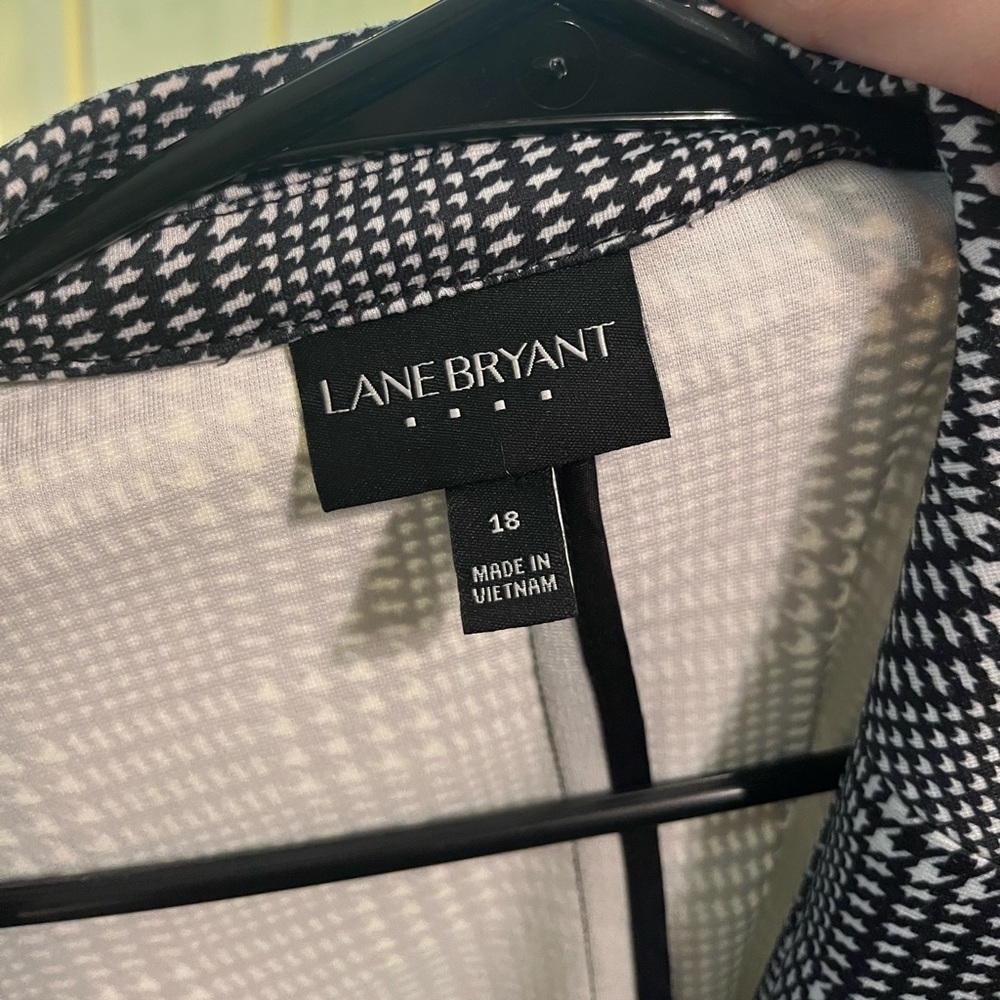 Lane Bryant Houndstooth Blazer 🤍